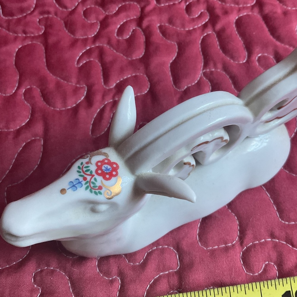 Orient Express Blue Grass Alpine Stag Trinket Box Elizabeth Arden RARE - Picture 4 of 4